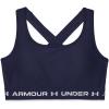 image:imageUnder Armour Womens Crossback Mid Impact Sports BraMidnight Navy 410White