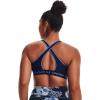 image:imageUnder Armour Womens Crossback Mid Impact Sports BraMineral Blue 470Mineral Blue