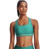 image:imageUnder Armour Womens Crossback Mid Impact Sports BraNeptune Light Heather 369Sea Mist