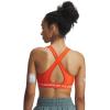 image:imageUnder Armour Womens Crossback Mid Impact Sports BraOrange BaseWhite