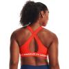 image:imageUnder Armour Womens Crossback Mid Impact Sports BraPhoenix Fire 296White