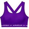 image:imageUnder Armour Womens Crossback Mid Impact Sports BraPurple Zest 754Purple Tint