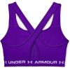 image:imageUnder Armour Womens Crossback Mid Impact Sports BraPurple Zest 754Purple Tint