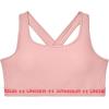 image:imageUnder Armour Womens Crossback Mid Impact Sports BraRetro Pink Light Heather 676Royal Blue