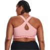 image:imageUnder Armour Womens Crossback Mid Impact Sports BraRetro Pink Light Heather 676Royal Blue