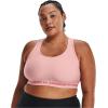 image:imageUnder Armour Womens Crossback Mid Impact Sports BraRetro Pink Light Heather 676Royal Blue
