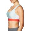 image:imageUnder Armour Womens Crossback Mid Impact Sports BraSeaglass Blue 403Beta