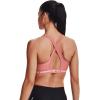image:imageUnder Armour Womens Crossback Mid Impact Sports BraStardust Pink Light Heather 649White