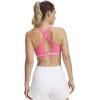 image:imageUnder Armour Womens Crossback Mid Impact Sports BraSuper PinkWhite