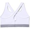 image:imageUnder Armour Womens Crossback Mid Impact Sports BraWhite 100White