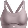 image:imageUnder Armour Womens Infinity High Impact Sports Bra Plus016 Tetra Gray   White