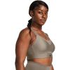 image:imageUnder Armour Womens Infinity High Impact Sports Bra Plus200 Taupe Dusk   Black