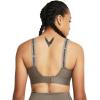 image:imageUnder Armour Womens Infinity High Impact Sports Bra Plus200 Taupe Dusk   Black
