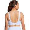 image:imageUnder Armour Womens Infinity High Impact Sports Bra Plus465 Nimbus Blue   White