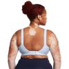 image:imageUnder Armour Womens Infinity High Impact Sports Bra Plus465 Nimbus Blue   White