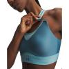 image:imageUnder Armour Womens Infinity High Impact Sports Bra Plus466 Boundless Blue  Blue Haze  Boundless Blue