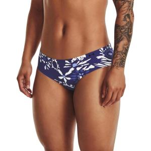 image:imageUnder Armour Womens 3pack Pure Stretch No Show Hipster Underwear Allday Comfort amp Ultrasoft Fit495 Baja Blue  Sonar Blue  Sonar Blue