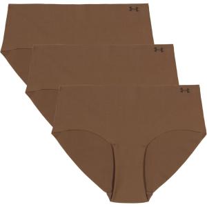 image:imageUnder Armour Womens 3pack Pure Stretch No Show Hipster Underwear Allday Comfort amp Ultrasoft FitHue 625