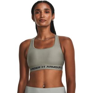 image:imageUnder Armour Womens Crossback Mid Impact Sports Bra504 Grove Green   Black