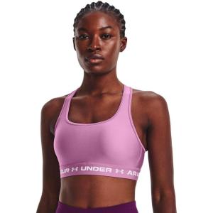 image:imageUnder Armour Womens Crossback Mid Impact Sports Bra537 Jellyfish   White