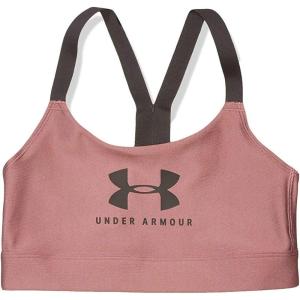 image:imageUnder Armour Womens Crossback Mid Impact Sports BraDash Pink 667Dash Pink