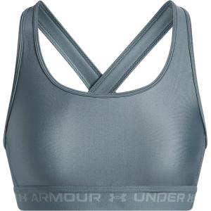 image:imageUnder Armour Womens Crossback Mid Impact Sports BraJasper BlueSerpentine