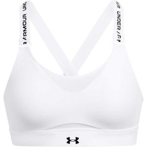 image:imageUnder Armour Womens Infinity High Impact Sports Bra Plus100 White   Black