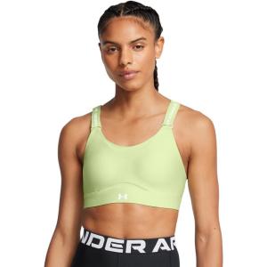 image:imageUnder Armour Womens Infinity High Impact Sports Bra Plus384 Retro Green   White