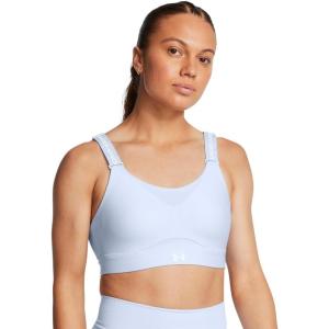 image:imageUnder Armour Womens Infinity High Impact Sports Bra Plus465 Nimbus Blue   White