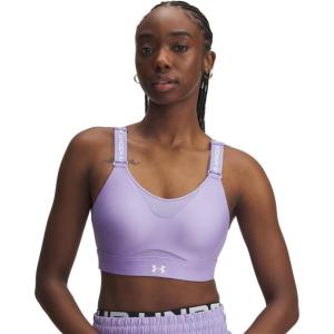 image:imageUnder Armour Womens Infinity High Impact Sports Bra Plus538 Transparent   White