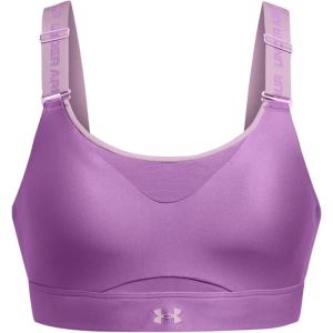 image:imageUnder Armour Womens Infinity High Impact Sports Bra Plus560 Provence Purple   Purple Ace