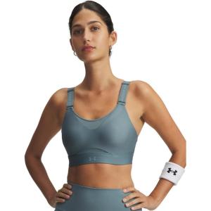 image:imageUnder Armour Womens Infinity High Impact Sports Bra Plus587 Jasper Blue   Serpentine
