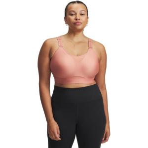 image:imageUnder Armour Womens Infinity High Impact Sports Bra Plus698 Canyon Pink   Canyon Pink