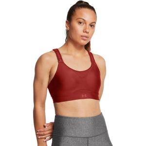 image:imageUnder Armour Womens Infinity High Impact Sports Bra Plus840 Earthen Orange   Earthen Orange