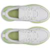 image:imageUnder Armour Womens Charged Assert 11 Running Shoes100 WhiteFade GreenLumos Lime