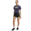 image:imageUnder Armour Womens Fly by Shorts014 Black  Hyper Green  Reflective