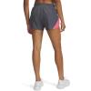 image:imageUnder Armour Womens Fly by Shorts027 Castlerock  Super Pink  Reflective