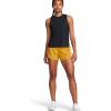 image:imageUnder Armour Womens Fly by Shorts711 Golden Yellow  Golden Yellow  Reflective