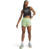 image:imageUnder Armour Womens Fly by Shorts712 Lumos Lime  White  Reflective