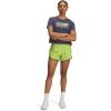 image:imageUnder Armour Womens Fly by ShortsGreen Vibe  Expedition Green  Reflective