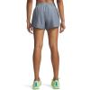 image:imageUnder Armour Womens Mileage Heather Shorts465 Harbor Blue   Reflective