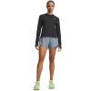 image:imageUnder Armour Womens Mileage Heather Shorts465 Harbor Blue   Reflective