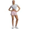 image:imageUnder Armour Womens Mileage Heather Shorts647 Prime Pink   Reflective