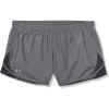 image:imageUnder Armour Womens Fly By Heathered Shorts001 Black   Reflective