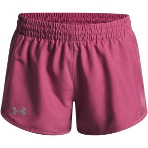 image:imageUnder Armour Girls Fly By Shorts659 Fuchsia Dusk  Fuchsia Dusk  Reflective