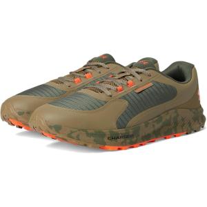 image:imageUnder Armour Mens Charged Bandit Trail 3 Sneaker390 Marine Od GreenBayouAres Red