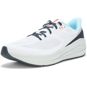 image:imageUnder Armour Mens HOVR Sonic 7103 WhiteHydro GreenMetallic Silver