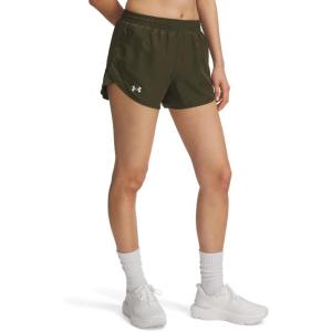 image:imageUnder Armour Womens Fly by Shorts308 Expedition Green  Expedition Green  Reflective