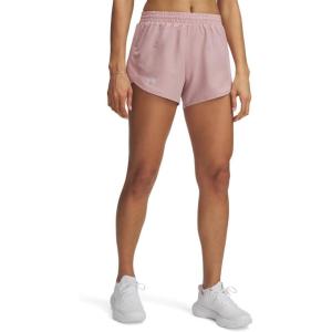 image:imageUnder Armour Womens Fly by Shorts673 Tourmaline Pink  Tourmaline Pink  Reflective
