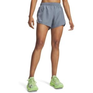 image:imageUnder Armour Womens Mileage Heather Shorts465 Harbor Blue   Reflective